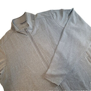 Holderness & Bourne Dry Luxe Performance Mens XL Gray The Perry Jacket Full Zip